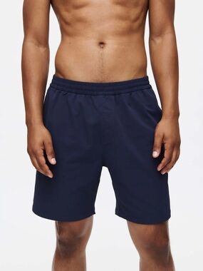 Outdoor Voices Men's RecTrek 7" Short  Navy Athletic Shorts